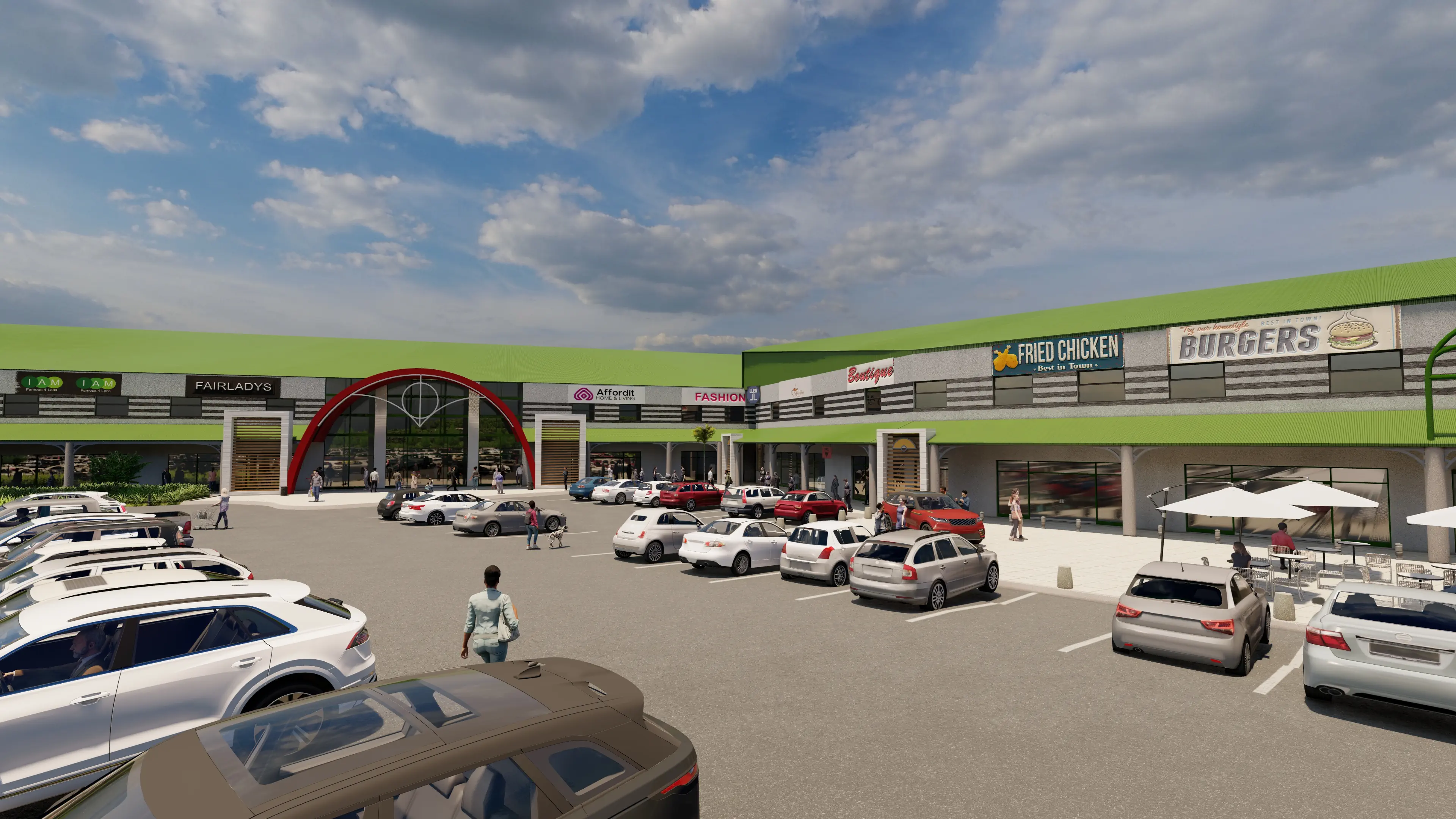 Mall Exterior